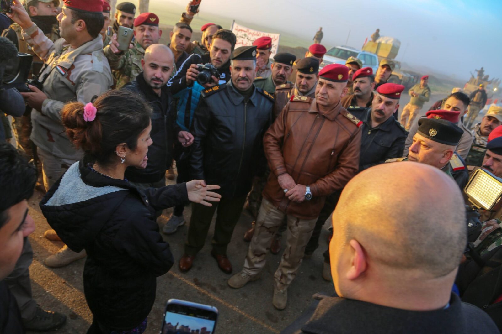 Nadia's emotional reunion with family